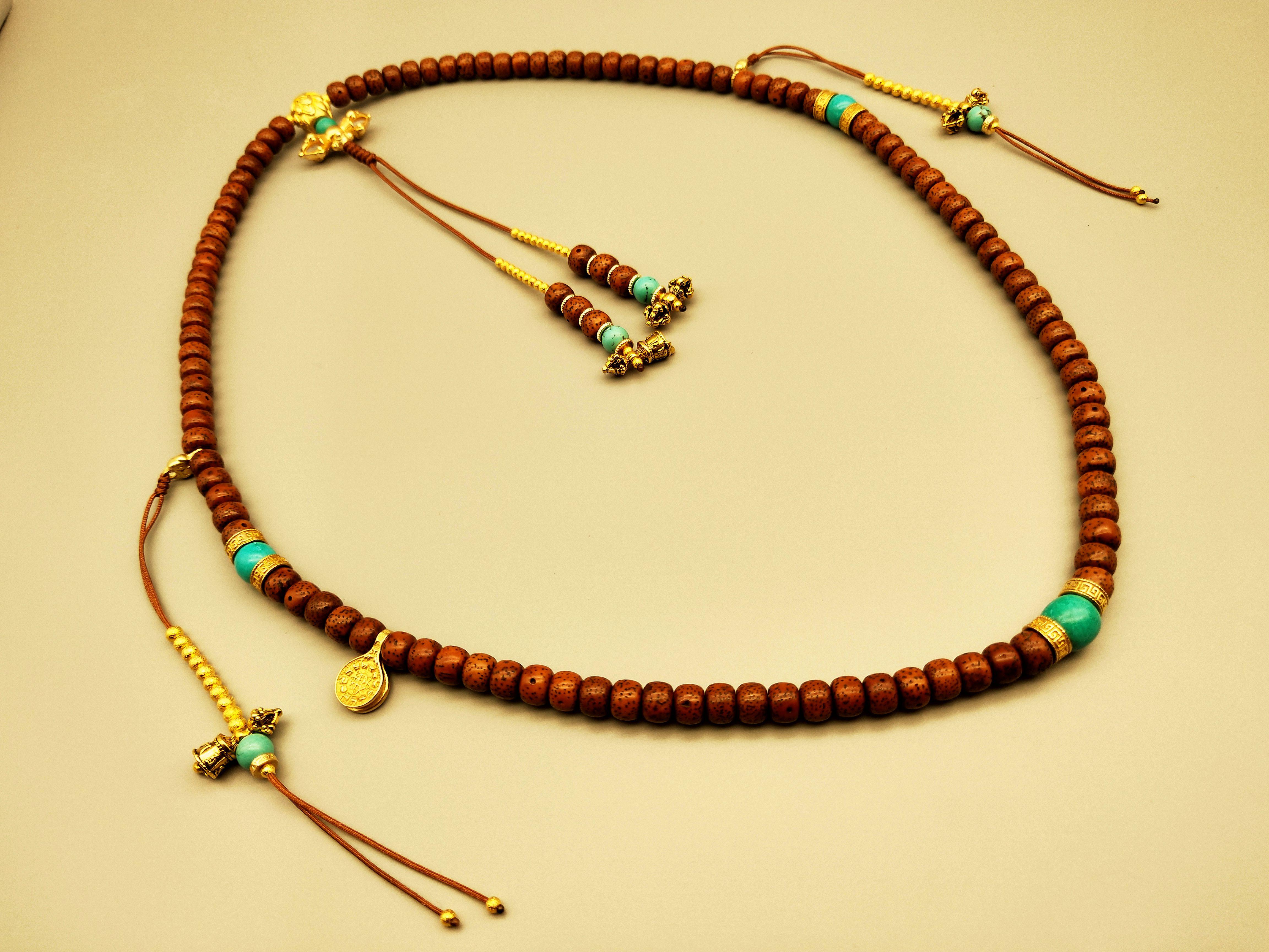 念珠手串图片大全欣赏,108颗大念珠图片欣赏