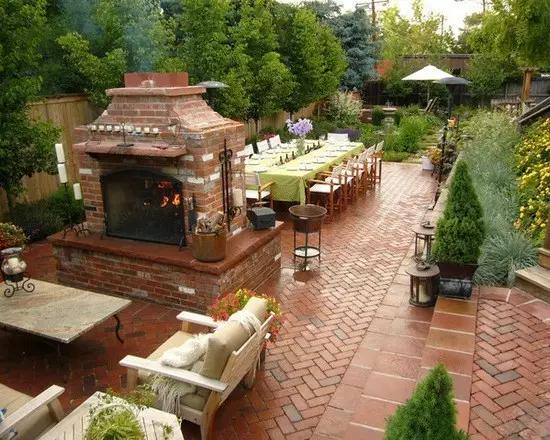 庭院马赛克烧烤台,庭院移动式烧烤台