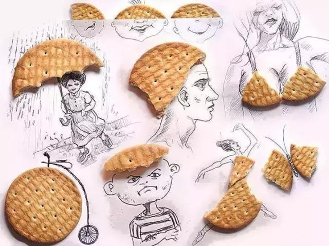 精美创意插画100幅无水印,彩铅小插画500例临摹