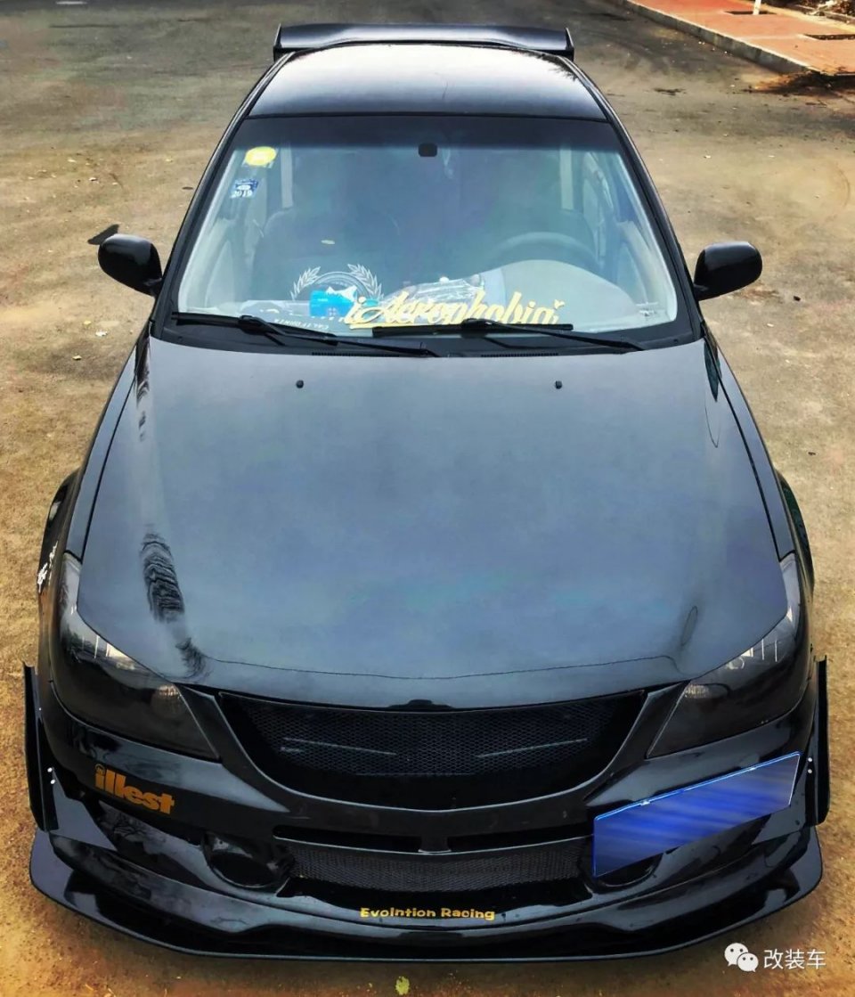3000块买了三菱lancer改装,三菱lancer改装效果图