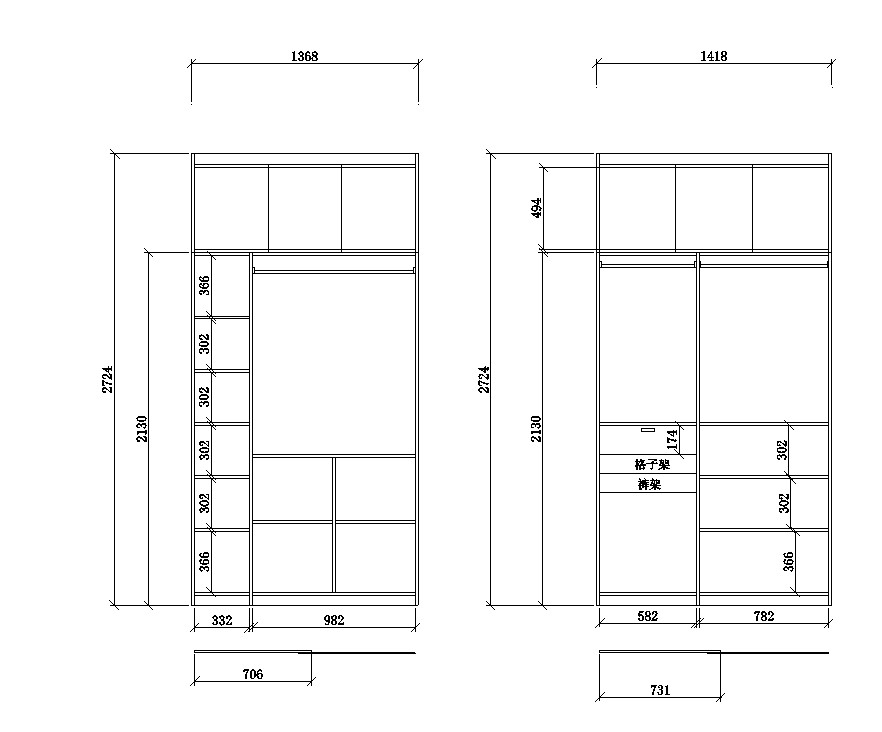 衣柜里衣服不知道怎么搭,衣柜不知道从哪里组装起