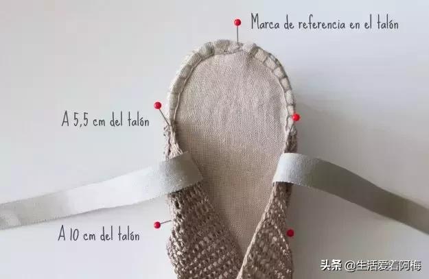 钩针钩出漂亮的毛线鞋图解,钩针钩织有些后跟的鞋子全部教程