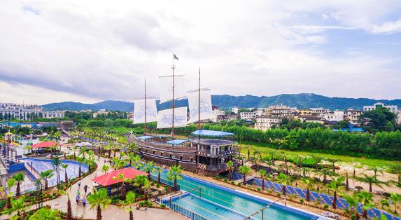 畅享佛冈聚龙湾水世界,清凉欢乐水世界