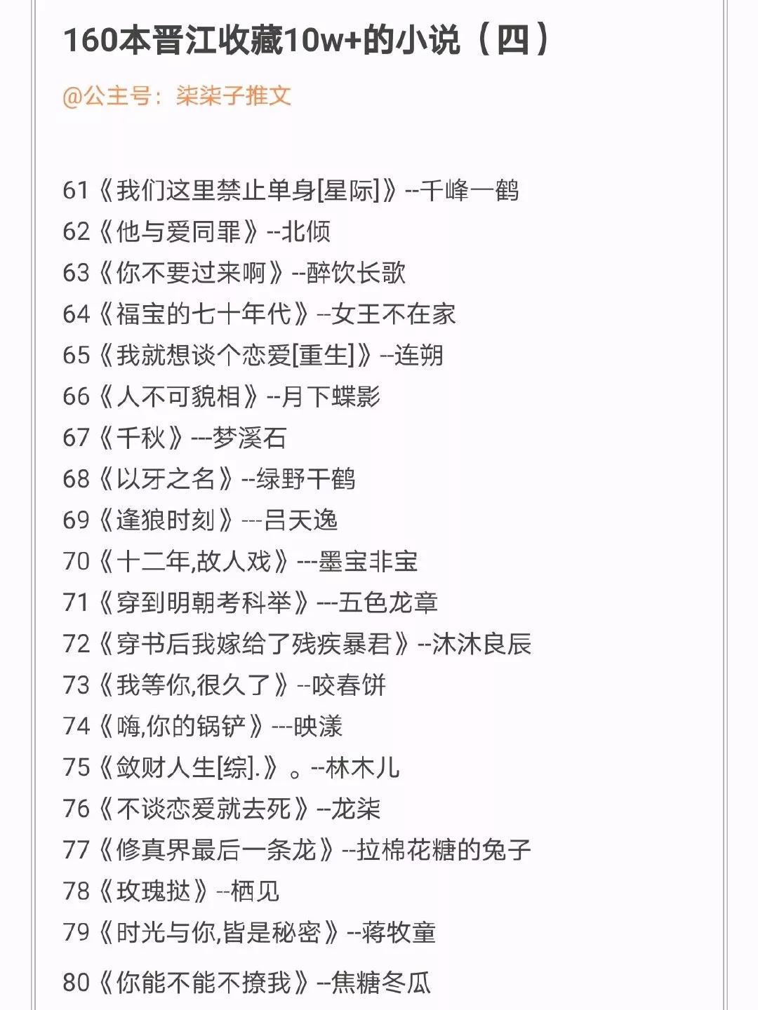 全程高甜很撩的小说短篇完结晋江,晋江纯爱小说推荐2024