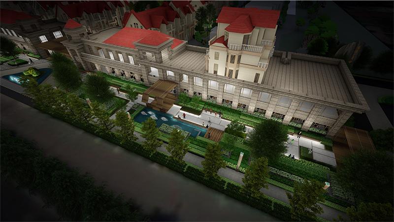 打造小区景观设计,简单住宅装修设计案例大全