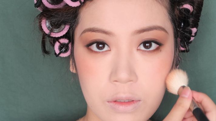 民国复古妆容化妆教程,复古民国妆容教程