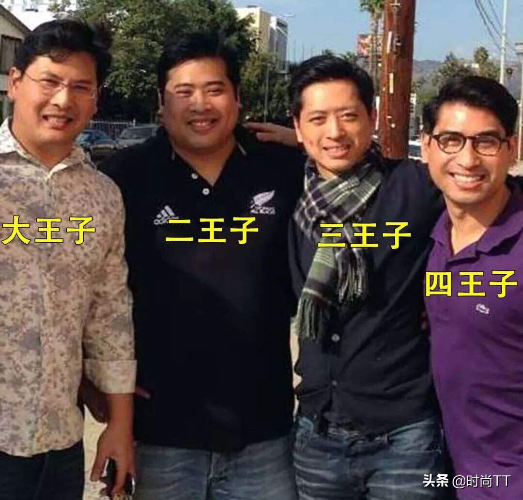 泰国老国王偷偷照顾4位王子,泰国王室被抛弃的四位王子