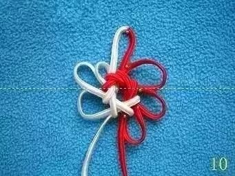 手串穿珠子打结教程慢动作简单,单绳穿珠子打结方法图解