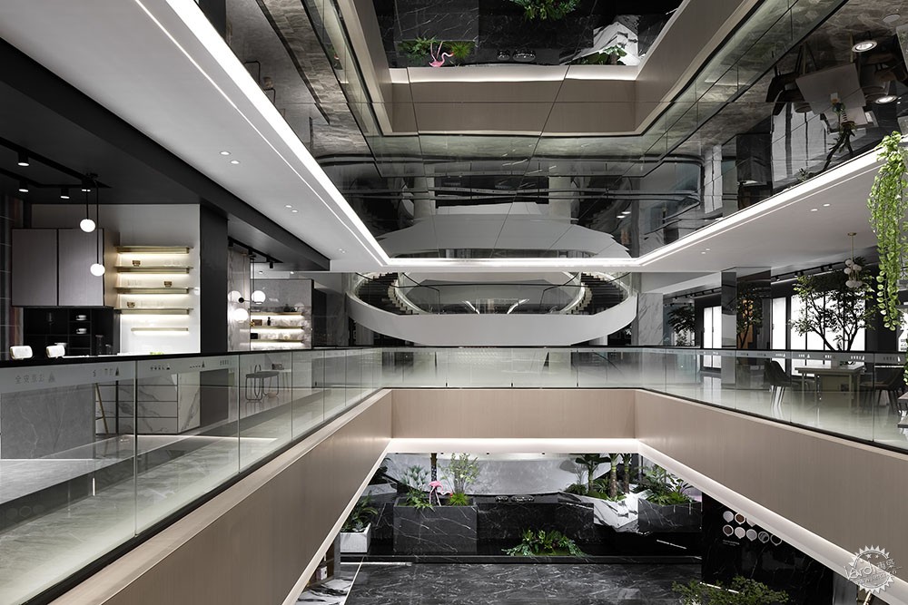 汇亚瓷砖展厅效果,汇亚陶瓷生产基地