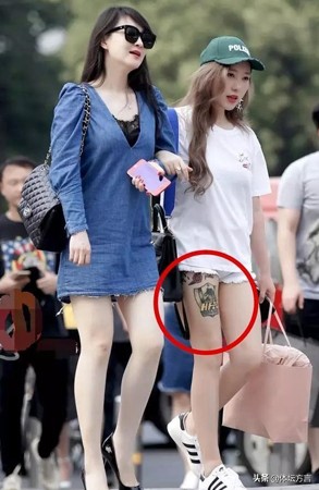 中甲美女老板穿睡衣接受采访,将队徽纹在大腿上,目标3年返中超