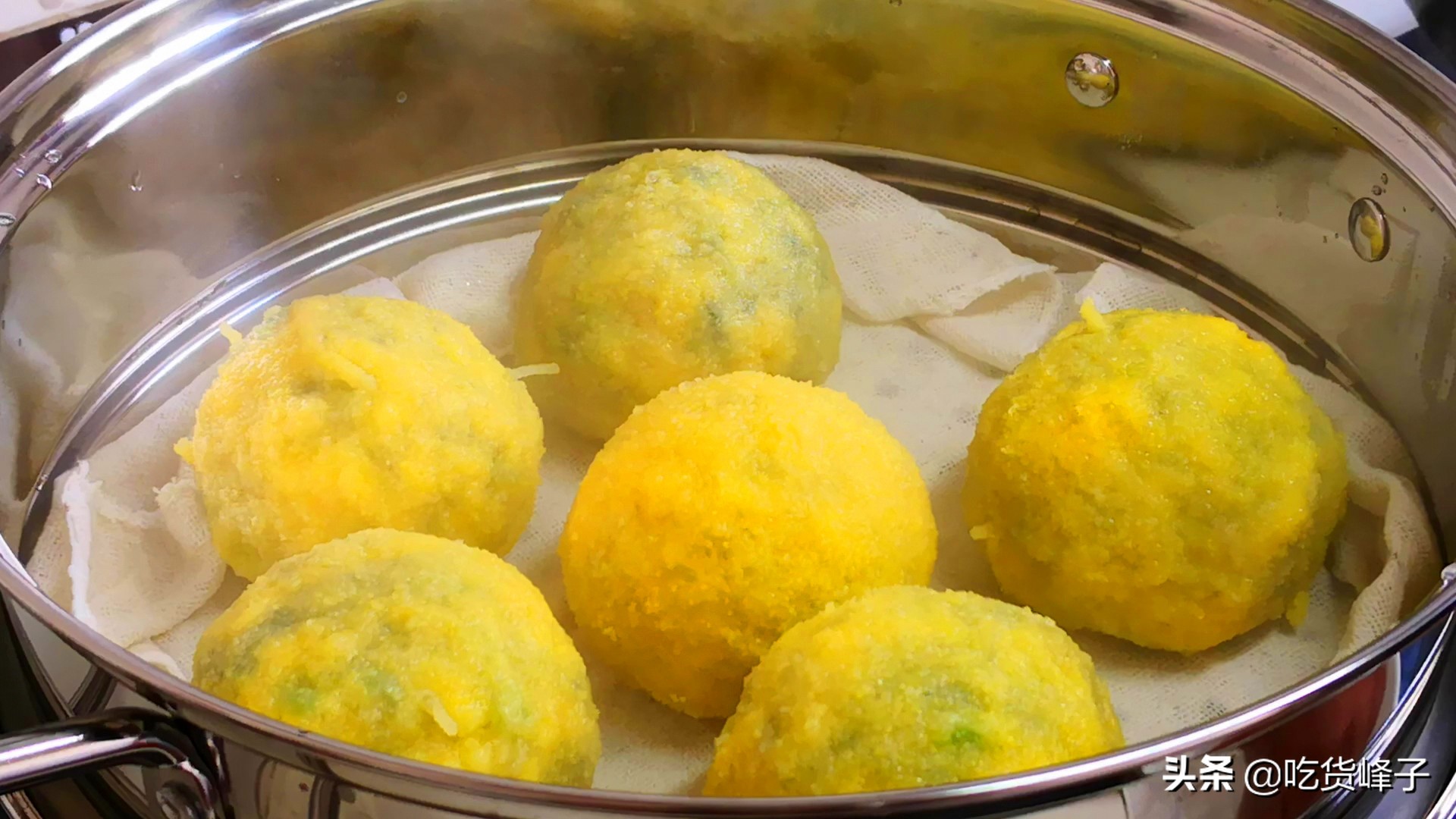 玉米面菜团子怎么和面,做玉米面菜团子需要酵母粉发酵吗