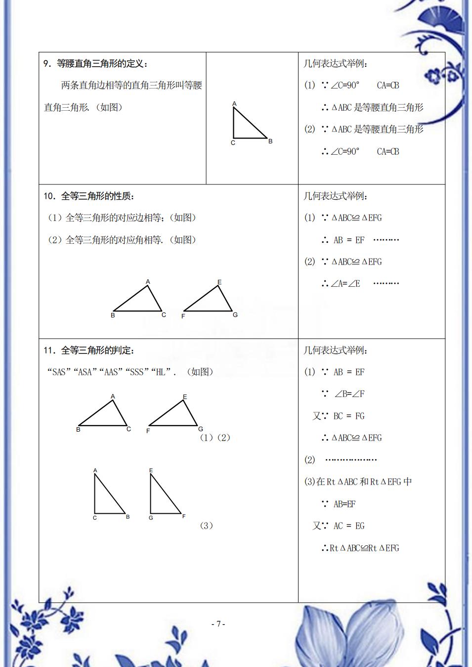 八年级上册数学例题打印,八年级数学上册计算题大全及答案