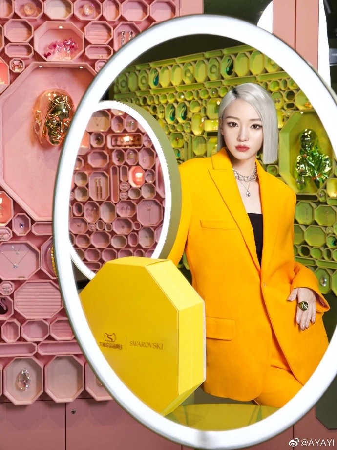 施华洛世奇millenia耳饰,施华洛世奇millenia方糖项链玫瑰金