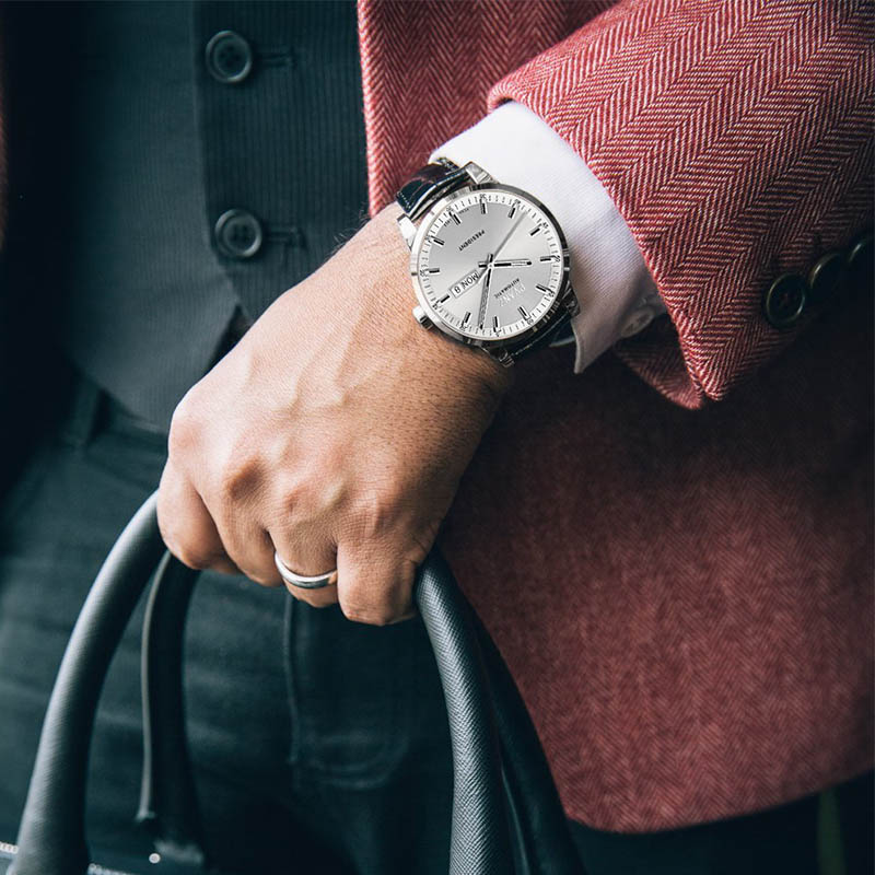 表男士机械表,卡罗莱男士表镂空机械表