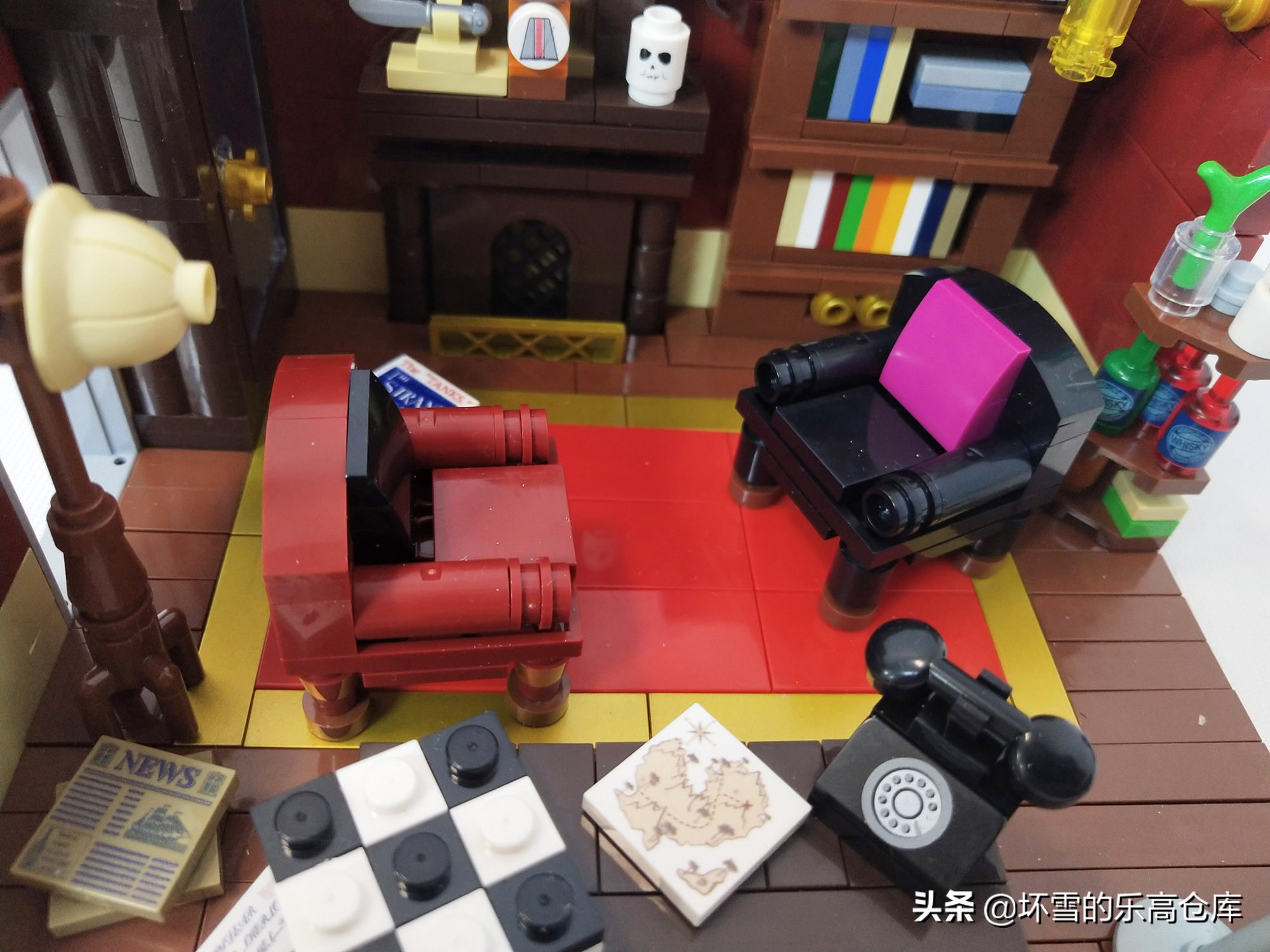 积木福尔摩斯贝克街,积木名侦探柯南拼装