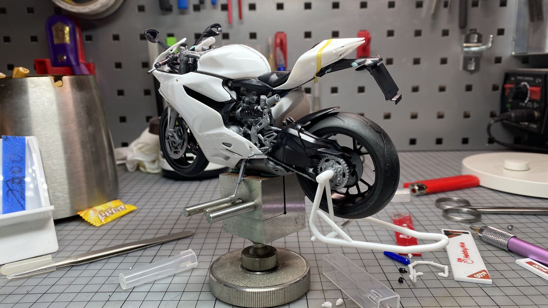 摩托车模拟器玩一玩,仿真合金1:18摩托车模型