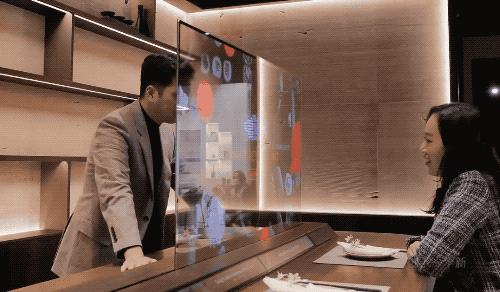 lg电视比玻璃还薄,透明led电视lg