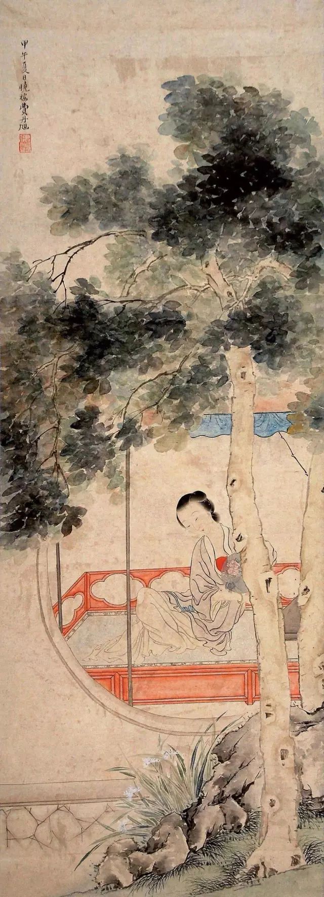 能懂他的，只有画中这些美人儿