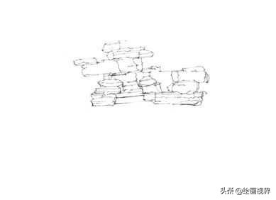 简单有意境的石头手绘,简单石头画入门教程免费视频