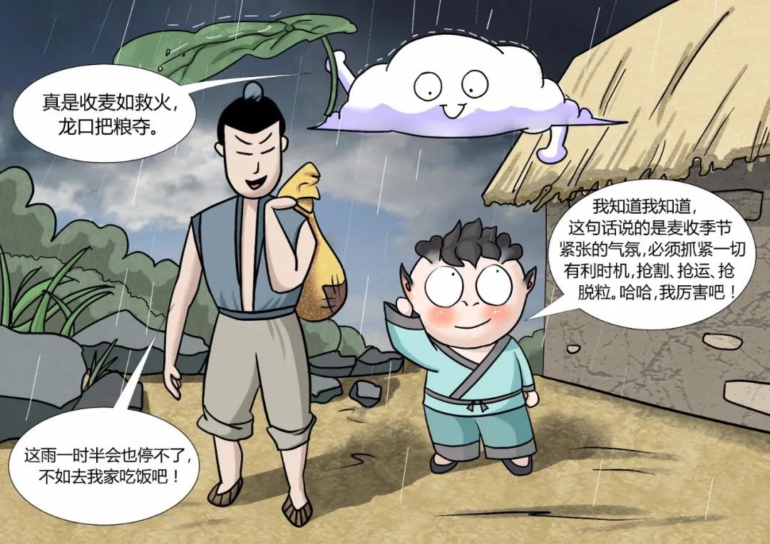 民国美人二十四节气插画芒种,二十四节气中芒种的图片怎么画