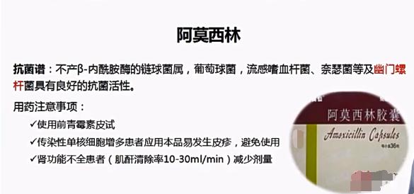 阿莫西林药品介绍,科普阿莫西林的用法用量