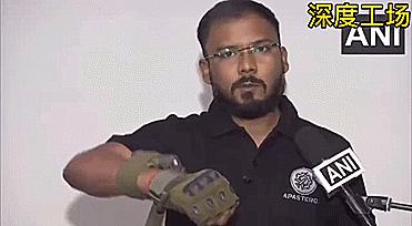 印军用电击武器,印军冷兵器电击狼牙棍