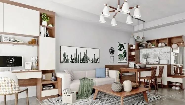 套内100平客餐厅装修效果,20人以上高端餐厅包间装修