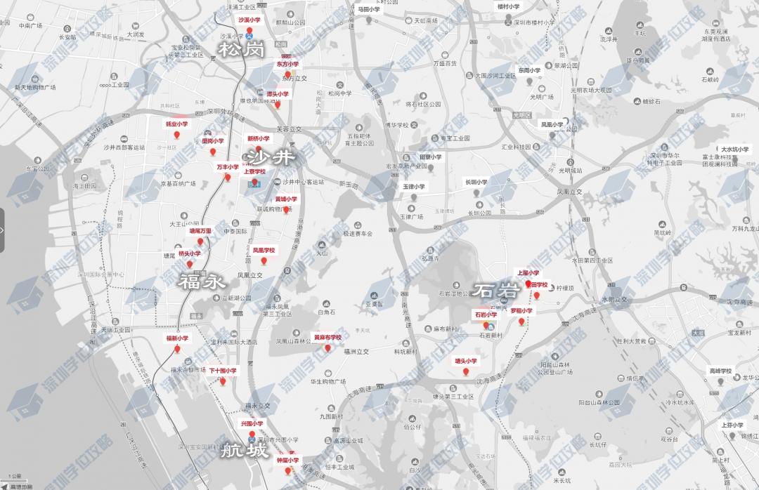 深圳龙岗新增公立小学,深圳新改建的重点小学