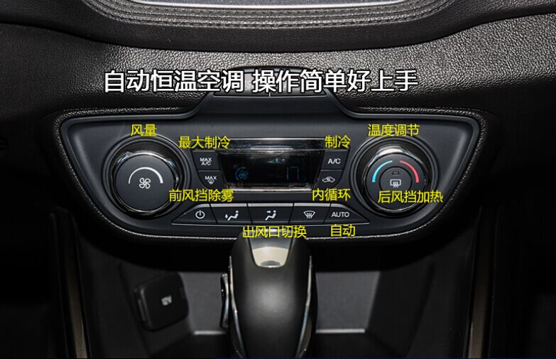 福睿斯后视镜折叠按键图解,2019福睿斯质享版所有按键图解