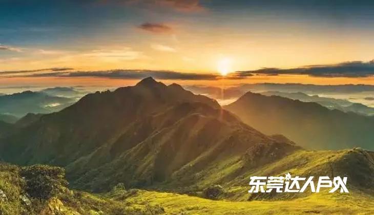 徒步挑战增城第一高峰牛牯嶂,挑战阳山第一峰