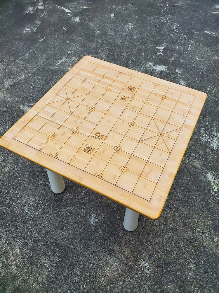 楠竹棋盘和碳化棋盘的区别,楠竹棋盘与木质棋盘