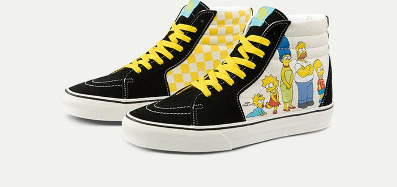 vans辛普森联名发售价,vans辛普森联名怎么搭配