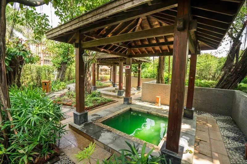 厦门杏博湾天沐温泉度假村,暑天室外怎样解暑