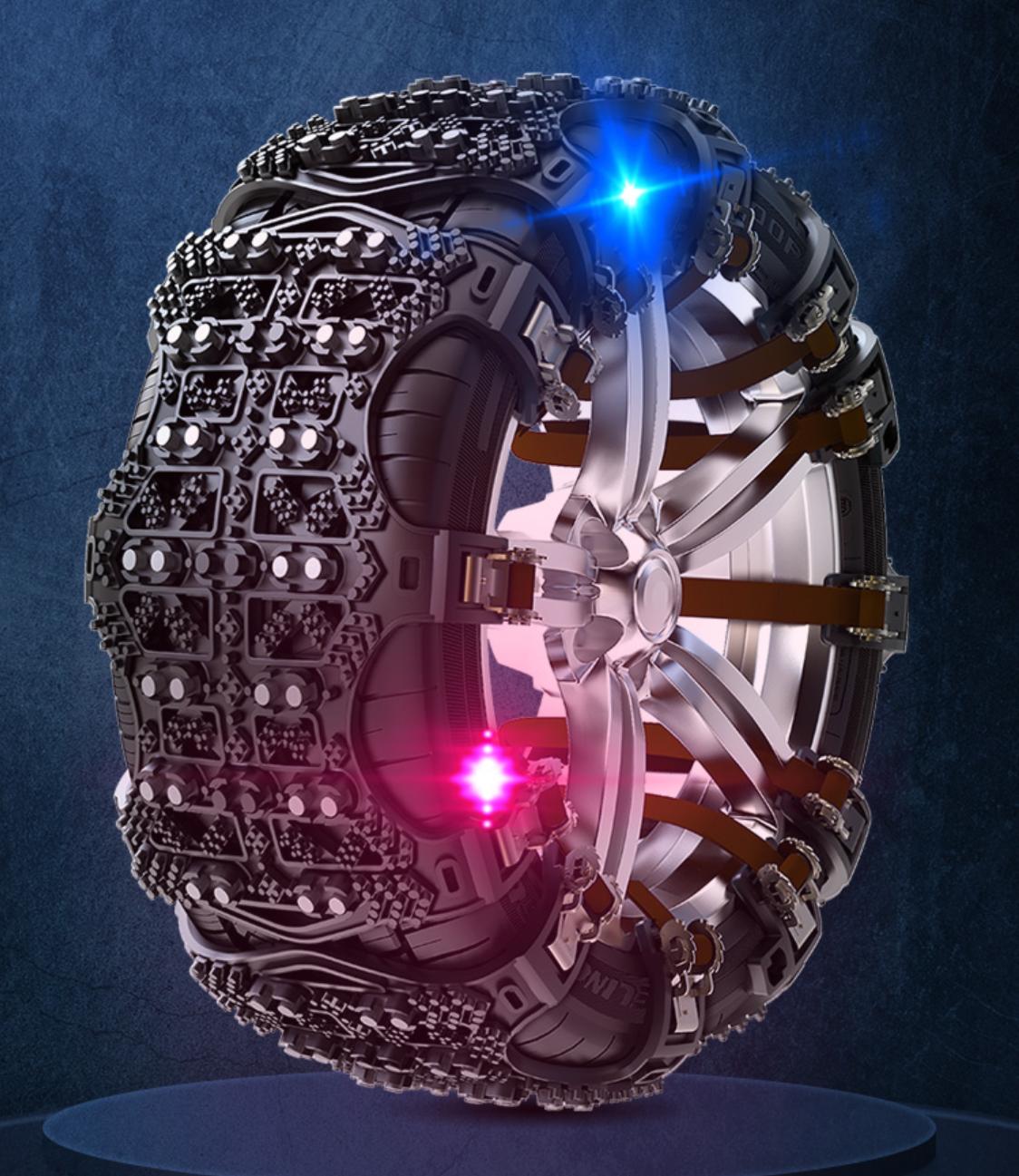 自驾游雪地轮胎怎么选合适,雪地胎在雪地上防滑