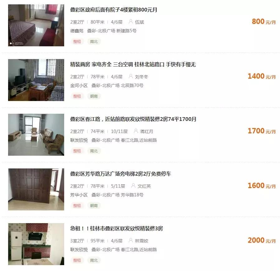 桂林日租房推荐,桂林租房哪里便宜又好