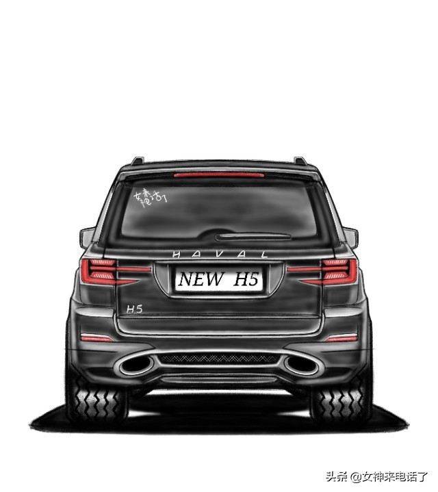 哈弗h5新款硬派改装,大猜想春节豪车