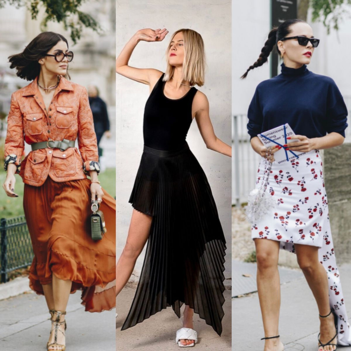 仙气飘飘的复古裙子高级感,a字长裙迷笛裙高腰