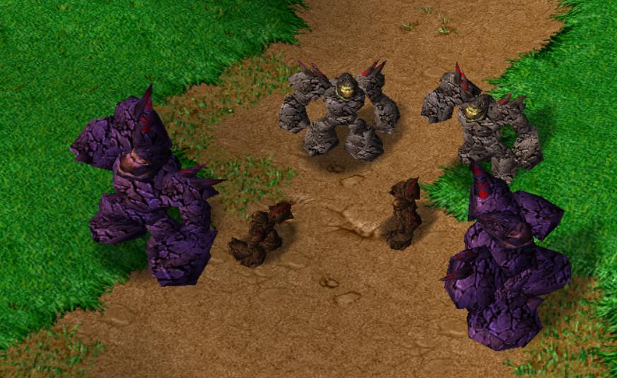 魔兽争霸3冰封王座6v6随机雇佣兵,魔兽争霸3最常用的高级兵种