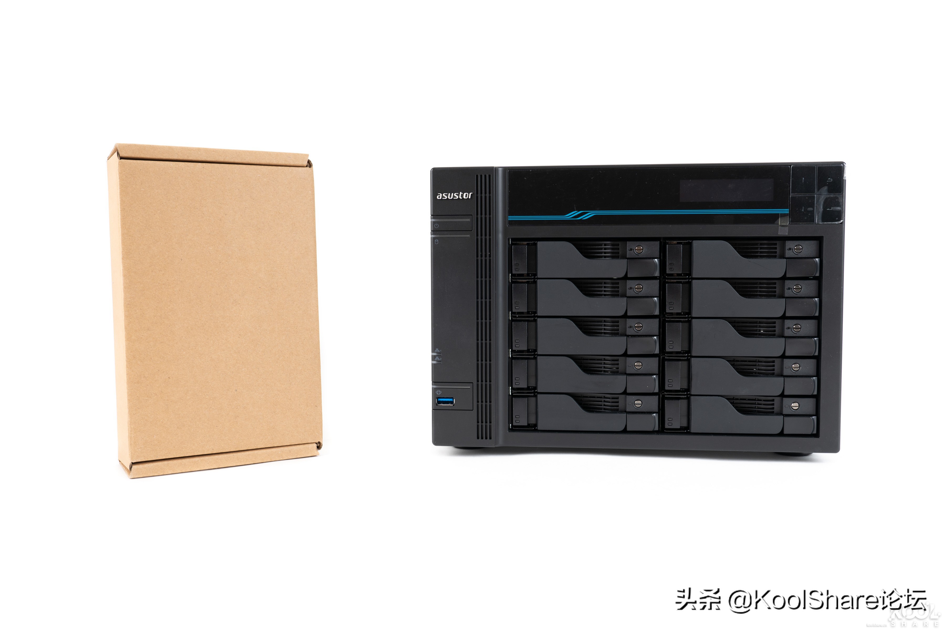 ASUSTOR爱速特旗舰NASAS7110T拆解评测