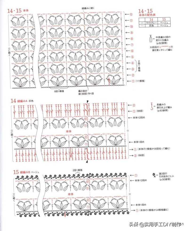 女士冬季帽子的钩编教程,钩编冬季帽子的教程