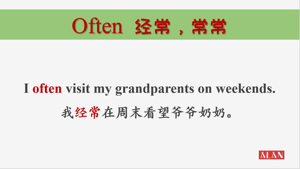 always和frequently有什么区别,always和usually哪个频度更高