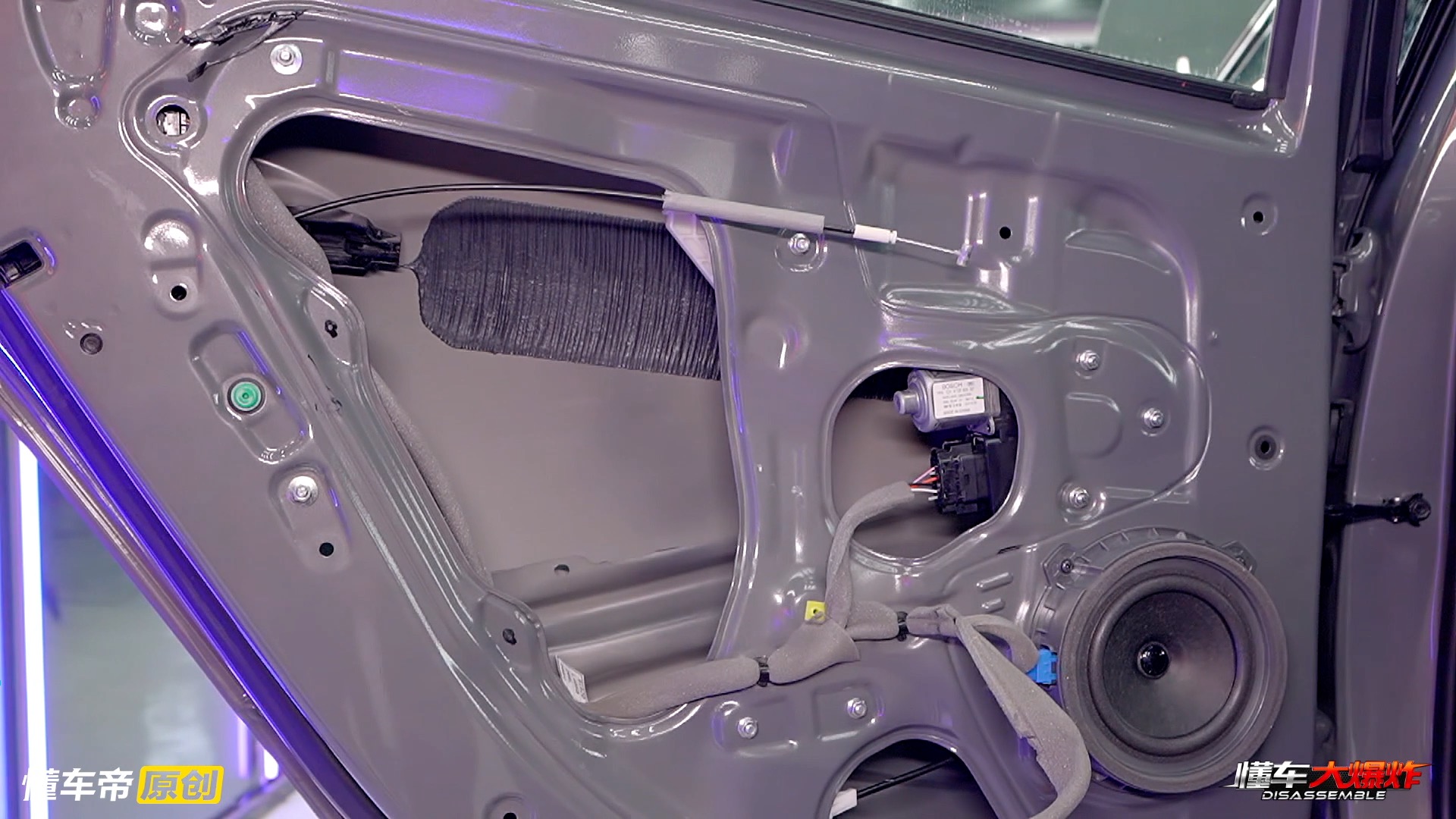 索纳塔十代前后防撞梁,10代索纳塔防撞梁拆解视频