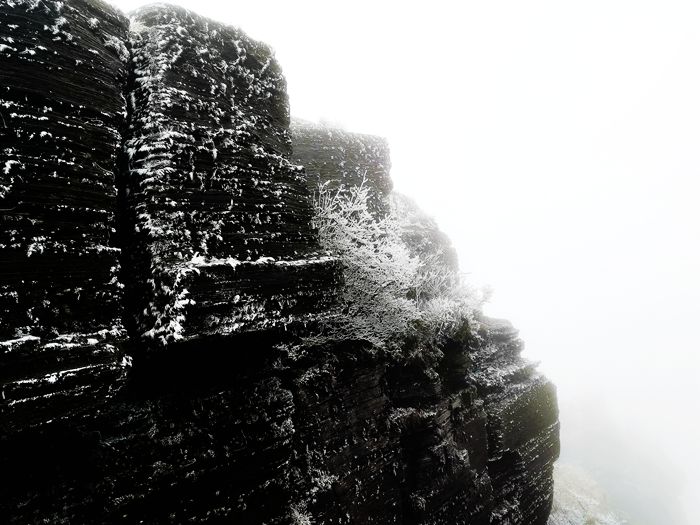 雨中的梵净山景色,烟雨梵净山
