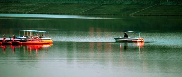 阎良石川河秋日美景,阎良最美石川河