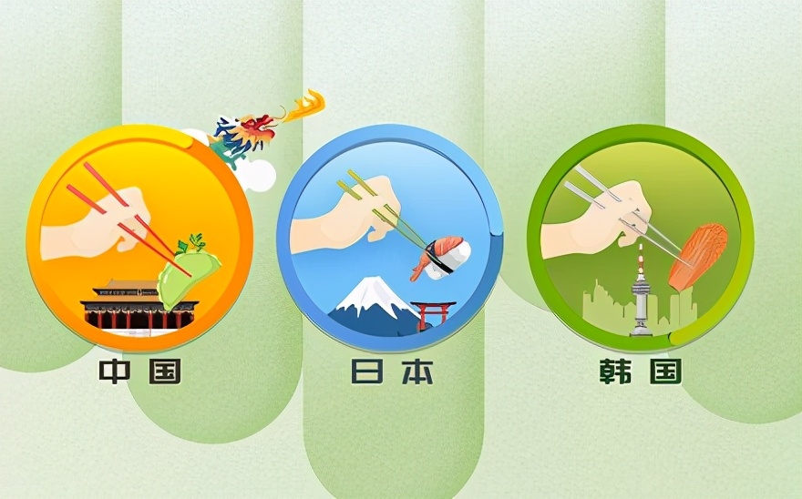 日本筷子vs中国筷子vs韩国筷子,与日本和韩国的筷子相比