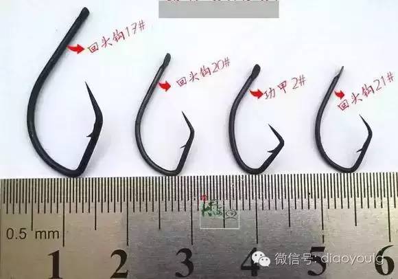 钓钩详细讲解图解大全,三钩钓鱼视频讲解