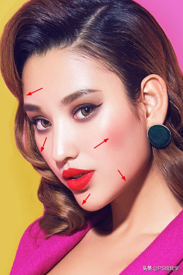 去掉脸上的高原红的最好方法ps,消除脸部高原红