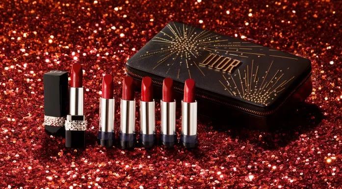 dior圣诞节限量口红套装2020,dior圣诞限定礼盒2019