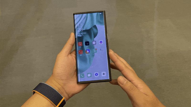 柔性卷轴屏,oppo柔性屏