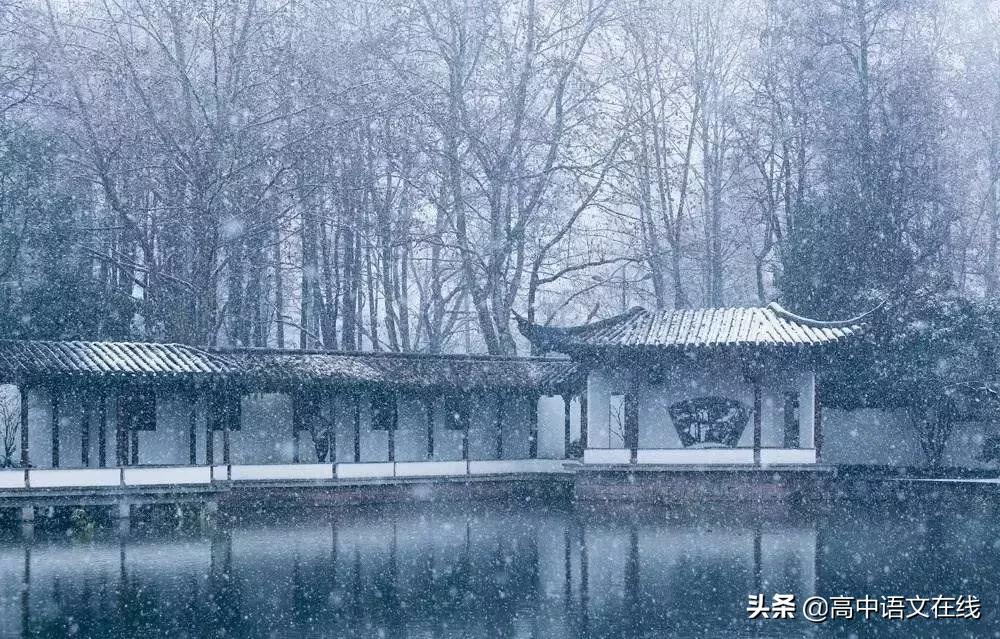 关于雪的经典诗句古诗大全,冷门意境超美古诗词带雪